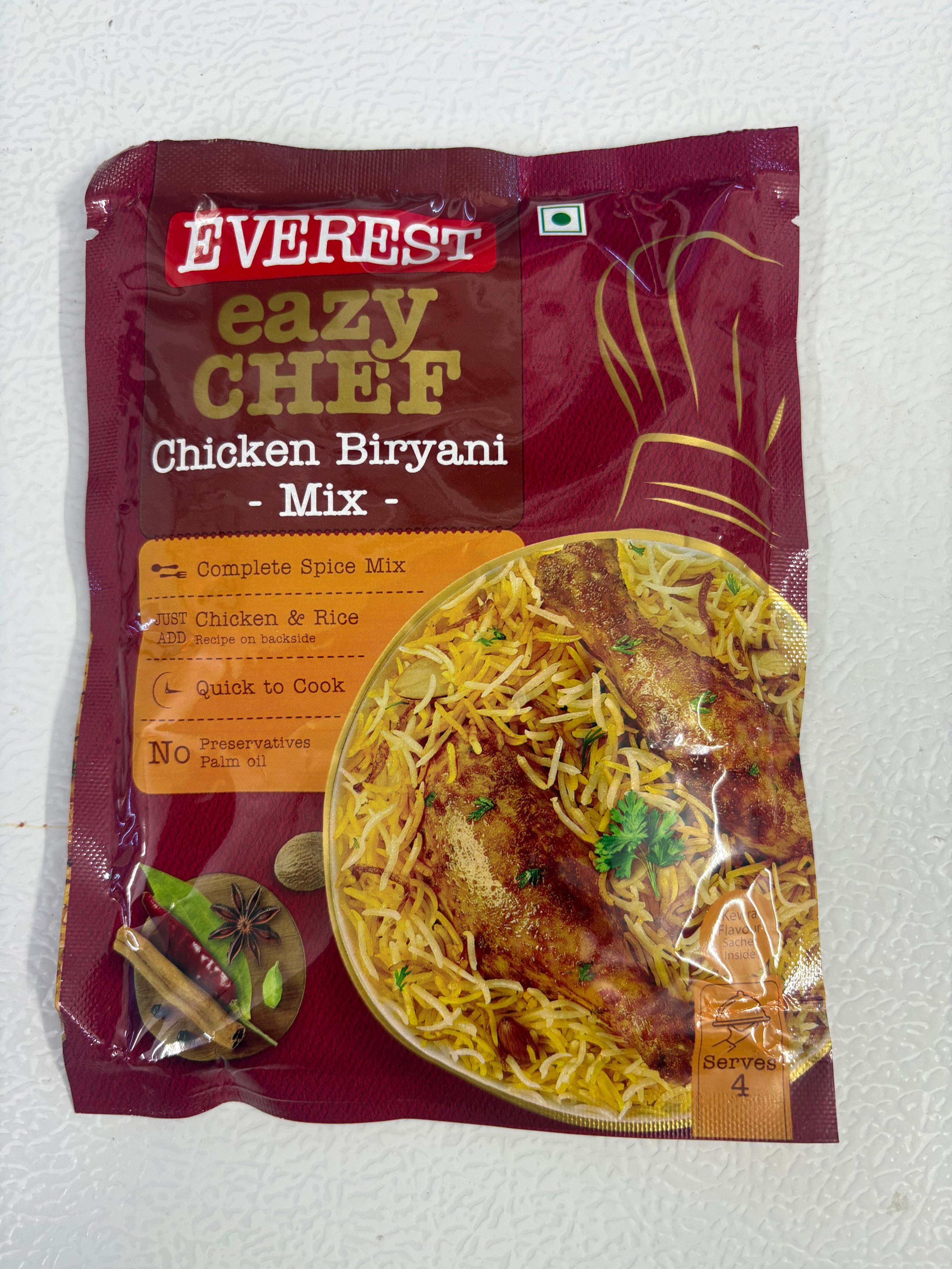 Everest Eazy Chef chicken Biriyani Mix Masala