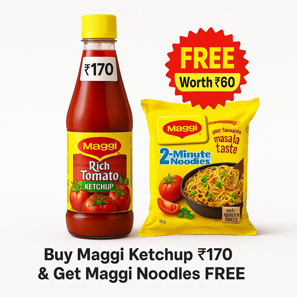 Maggi Tomato Ketchup Bottle