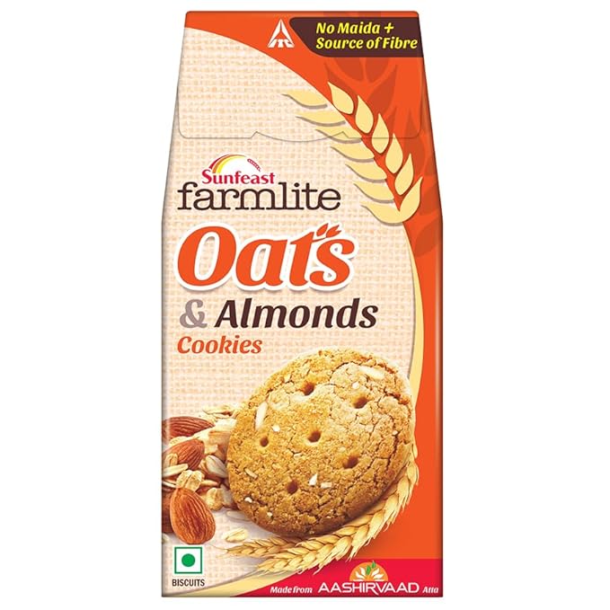 Sunfeast Farmlite Oats & Almonds Cookies