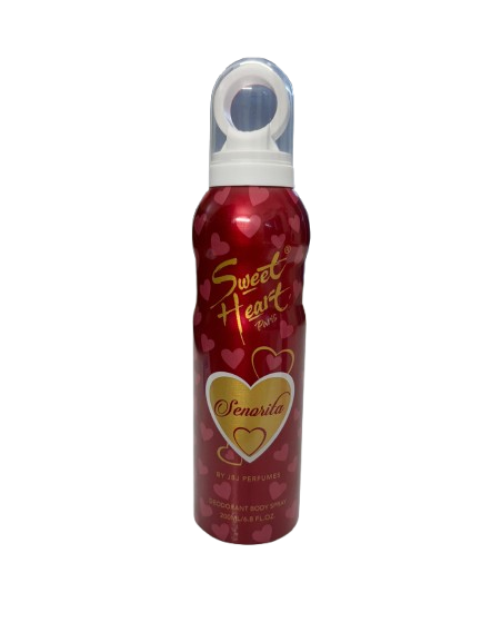 Sweet Heart Senorita Deodrant Body Spray