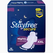 Stayfree Secure XXL All Nights Ultra-Dry