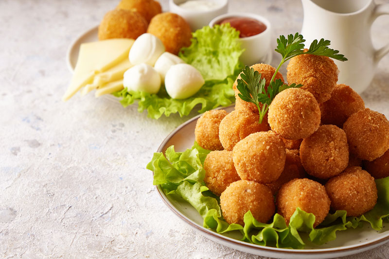 Cheesy Fish Balls