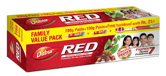 Dabur Red Toothpaste + free Toothbrush
