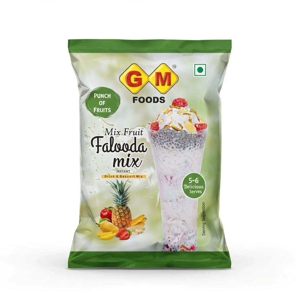 gm foods mix fruit falooda mix 160 gm