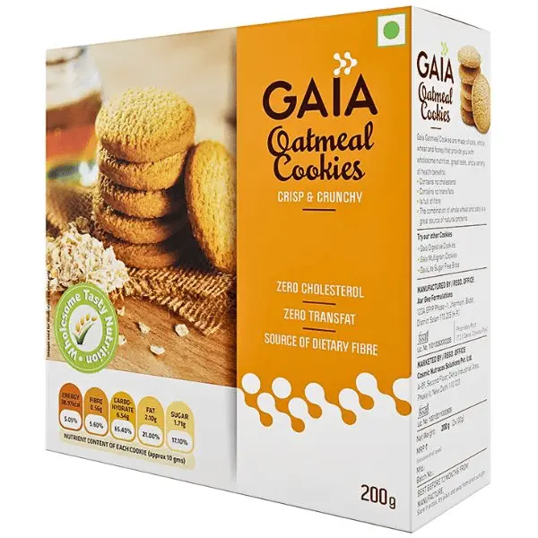 Gaia Oatmeal Cookies