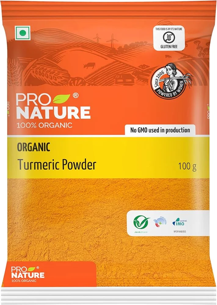 Pro Nature 100% Organic Turmeric Powder