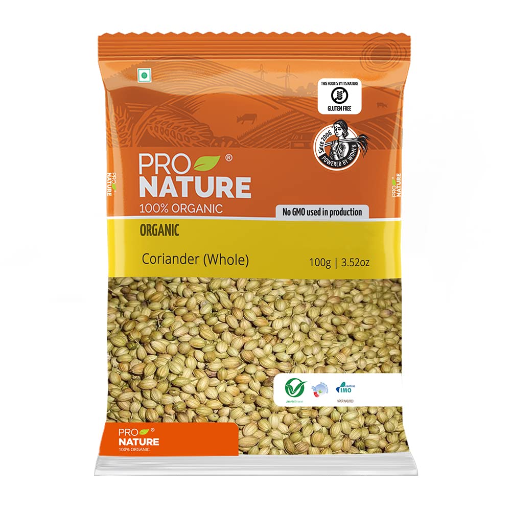 Pro Nat Organic Coriander whole