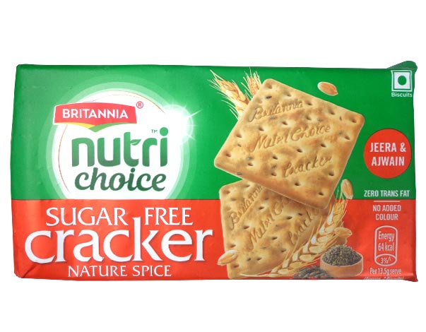 Britannia Nutri choice Sugar Free Cracker Nature Spice Jeera & Ajwain