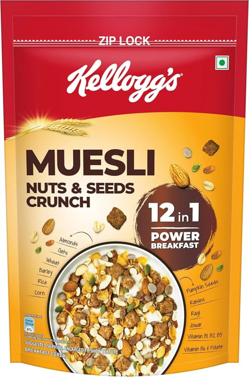 Kellogg's Muesli Nuts & Seeds Crunch