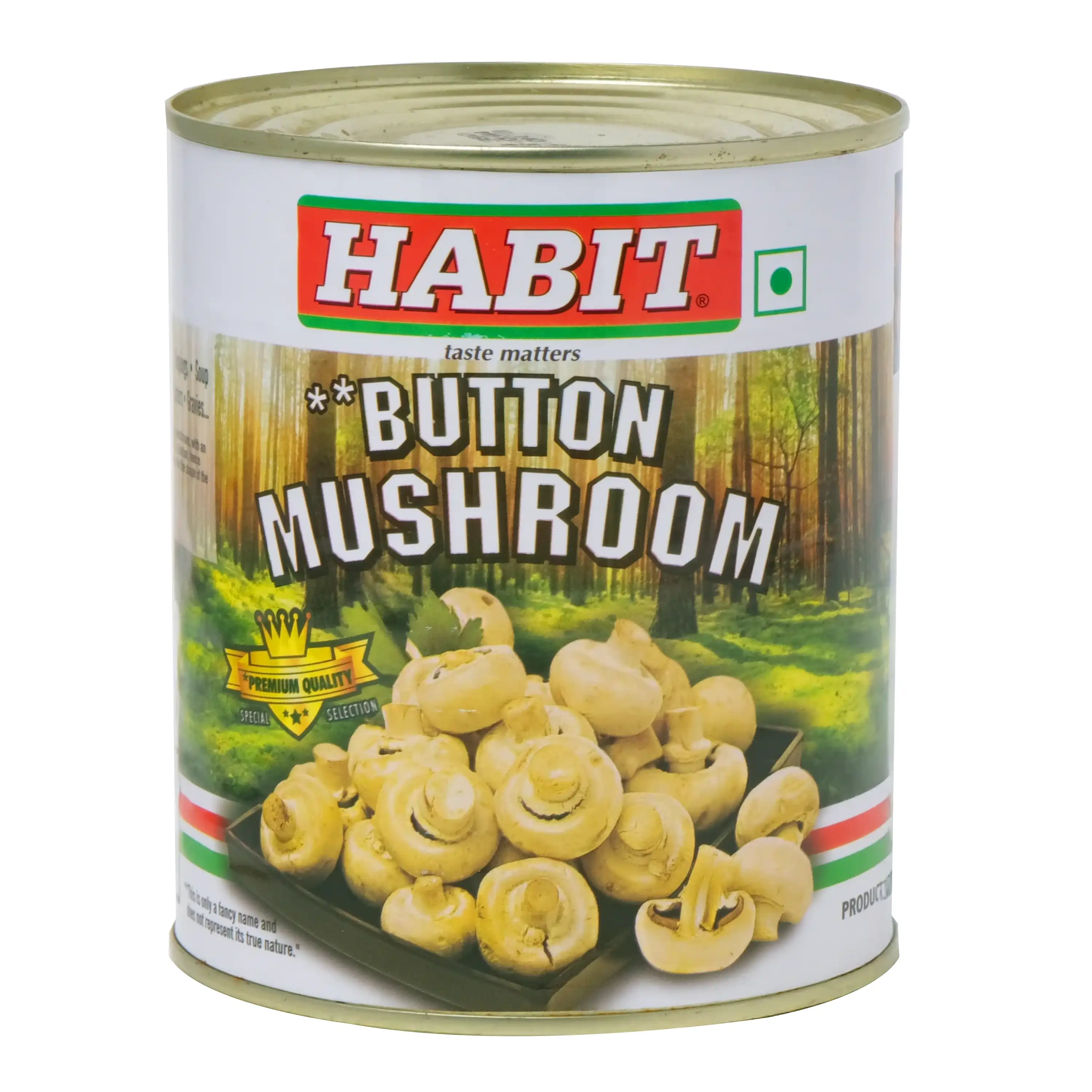 Habit Button Mushroom