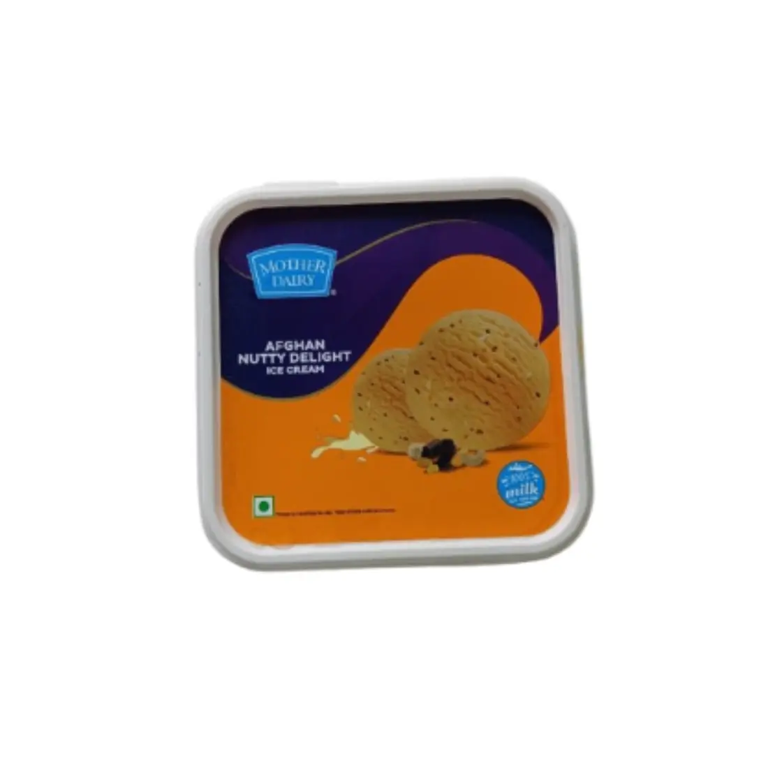 Mother Dairy Afghan Nutty Delight Ice Cream