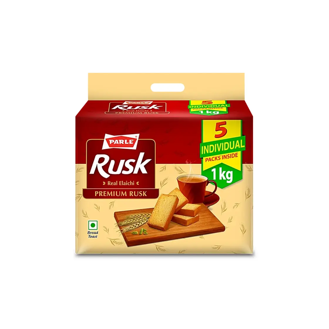 Parle Rusk - With Real Elaichi