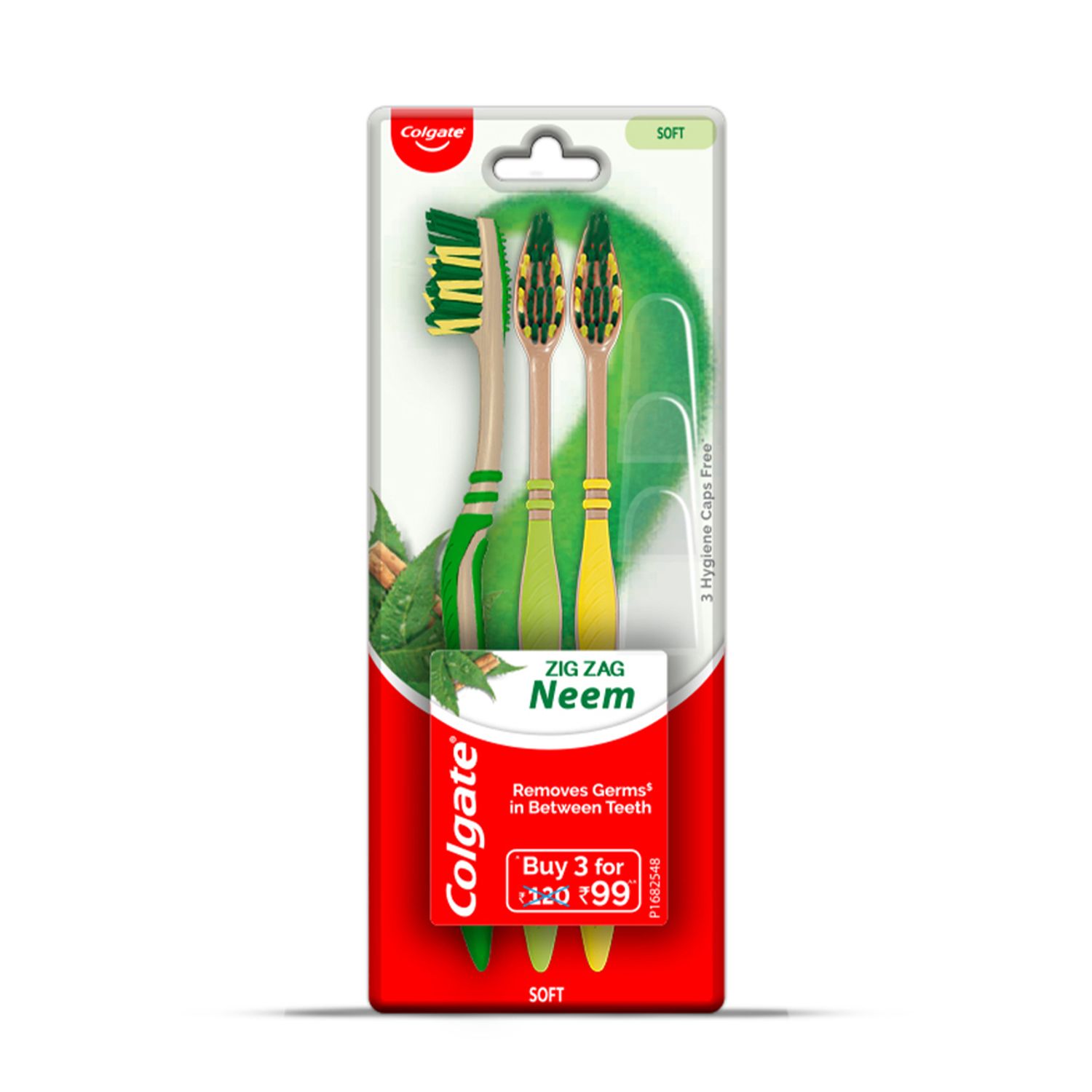 Colgate ZigZag Neem Soft Bristle Toothbrush