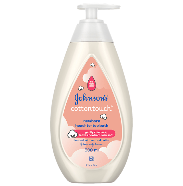 JOHNSON'S cottontouch Newborn Head-To-Toe Bath