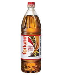 Fortune Kachi Ghani Mustard Oil 500ml bottle