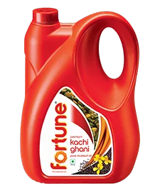 Fortune Kachi Ghani Mustard Oil 5 litr Jar