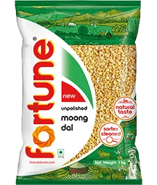 Fortune Unpolished Moong Dal 1kg