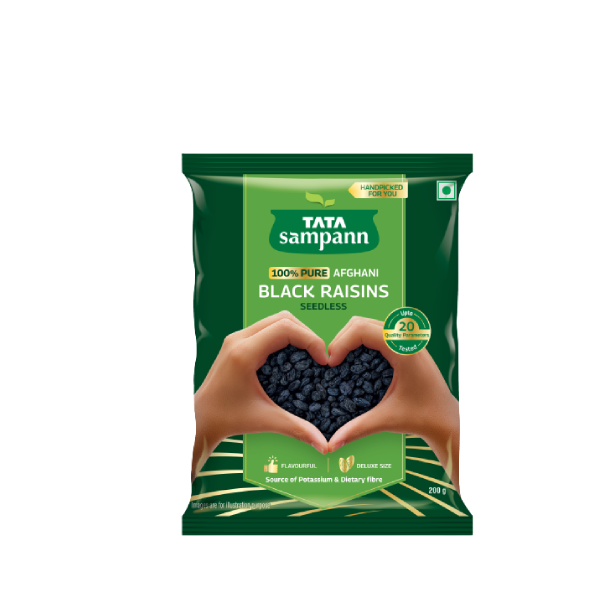 Tata Sampann Afghani Black Raisins